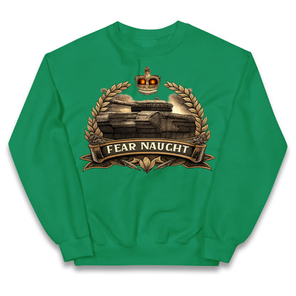 Fear Naught Royal Tank Regiment Kids Jumper