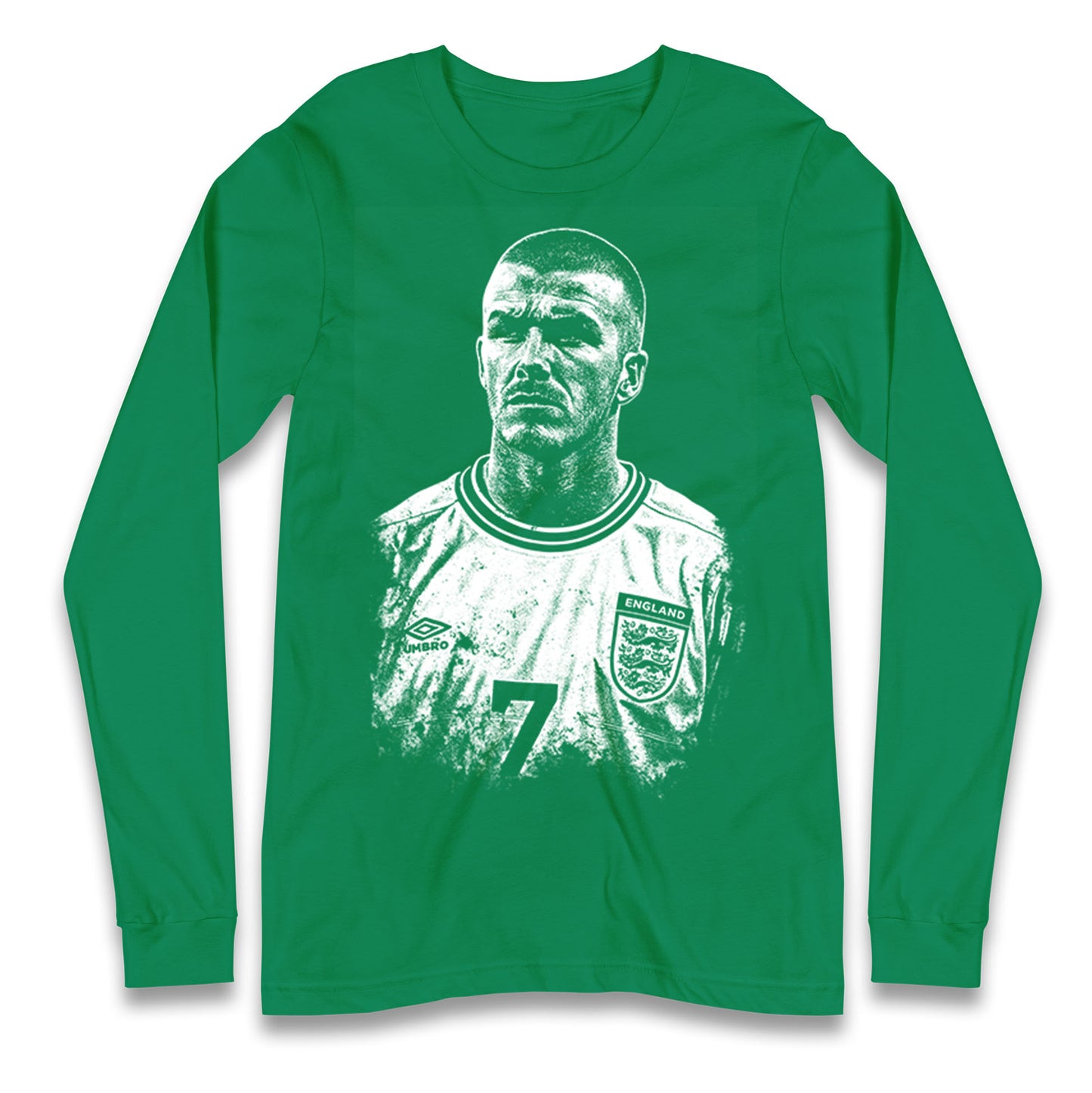 Bavid Beckham England Longsleeve T Shirt