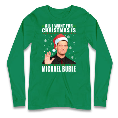 Michael Buble Longsleeve T Shirt 