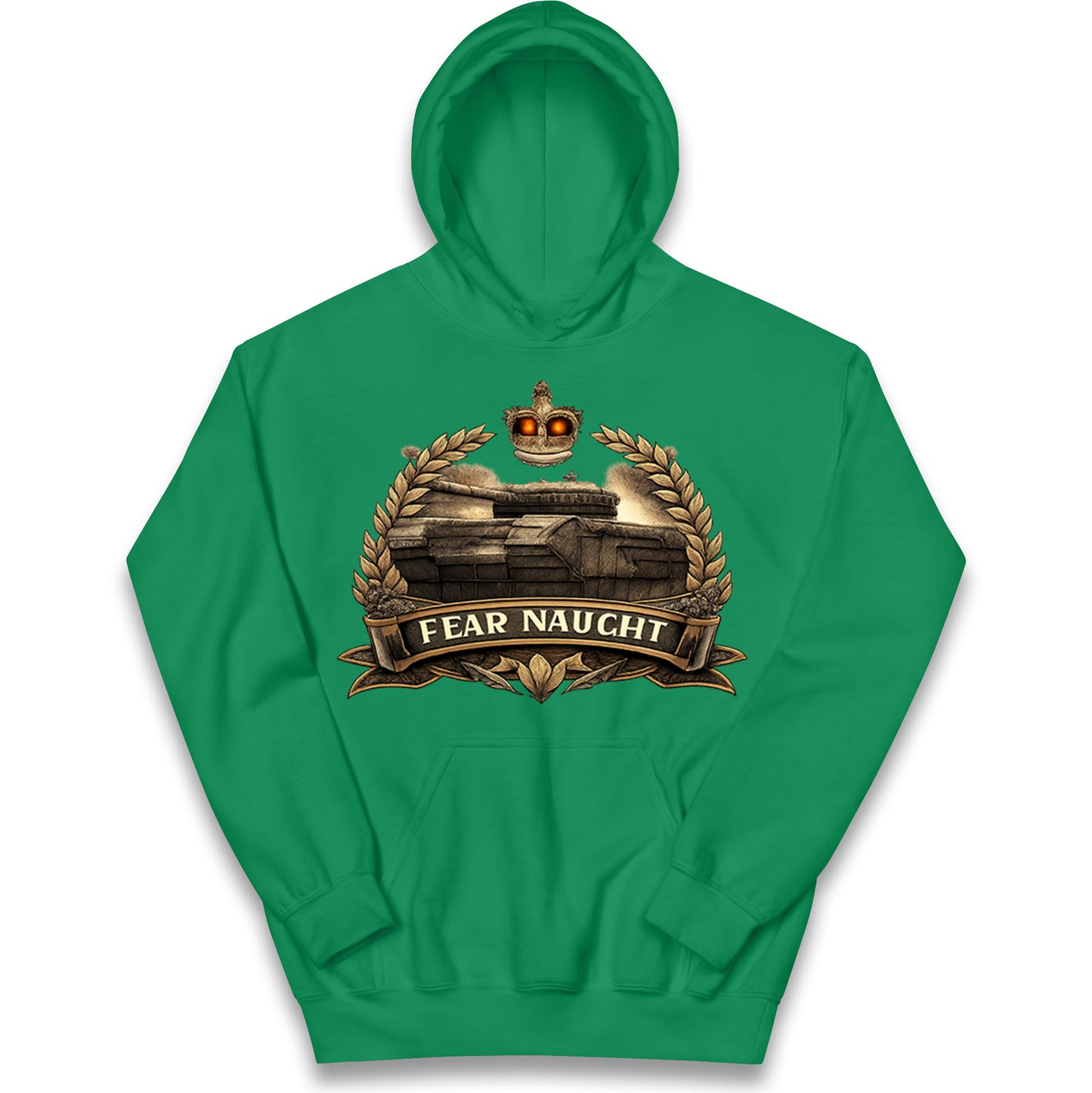 Fear Naught Royal Tank Regiment Kids Hoodie