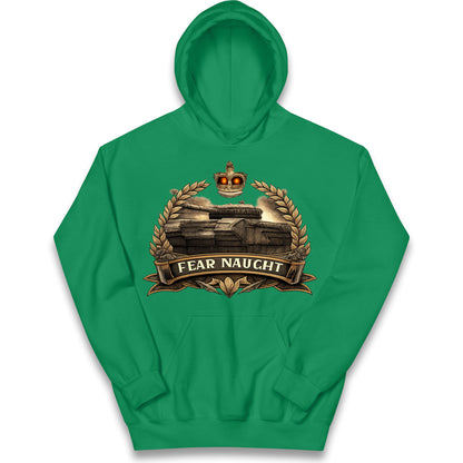 Fear Naught Royal Tank Regiment Kids Hoodie