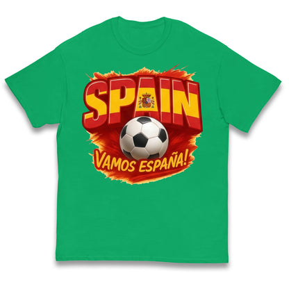 Spain Retro World Cup Kids T Shirt 