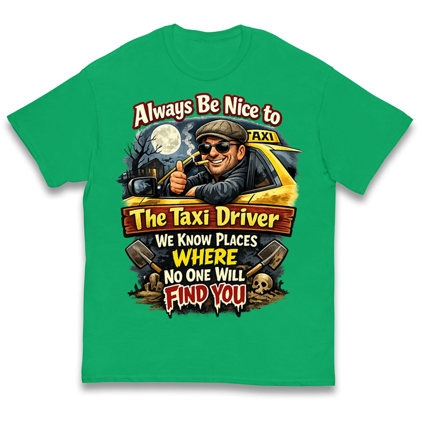 Taxi Driver Kids T Shirt 