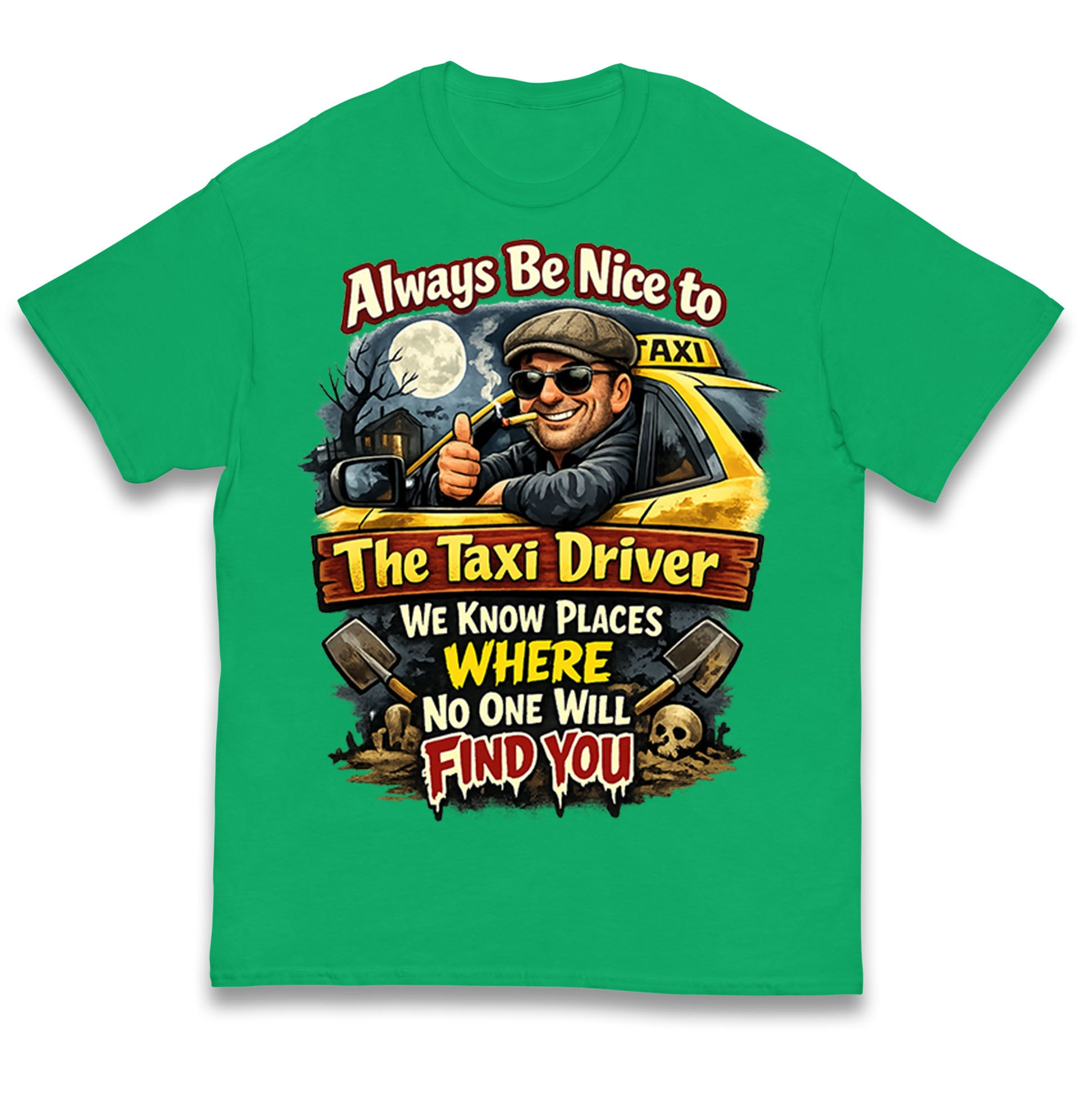 Taxi Driver Kids T Shirt 