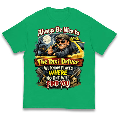 Taxi Driver Kids T Shirt 