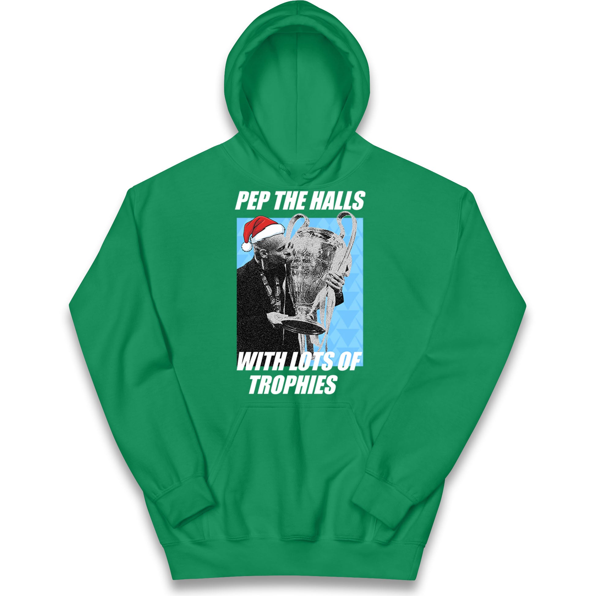 Pep Guardiola Christmas Kids Hoodie