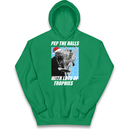 Pep Guardiola Christmas Kids Hoodie