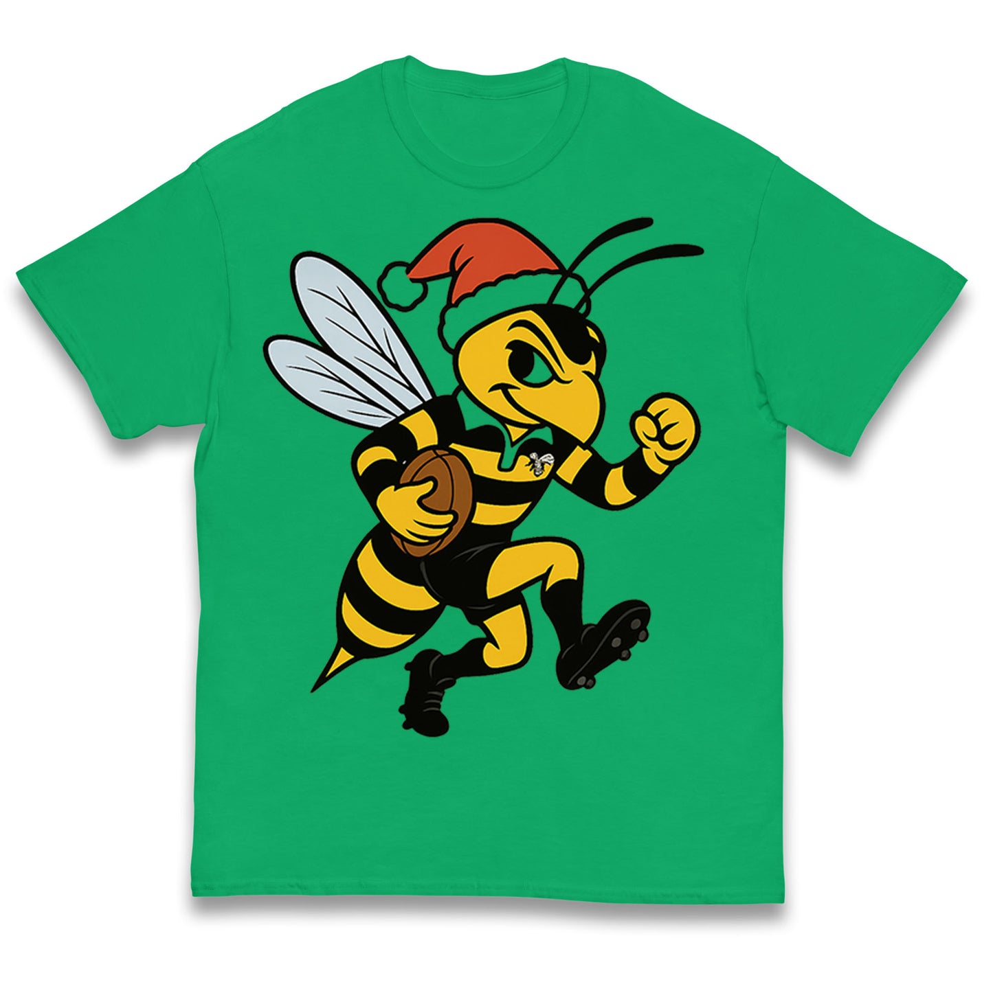 Wasps Rugby Christmas Kids T Shirt