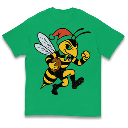 Wasps Rugby Christmas Kids T Shirt