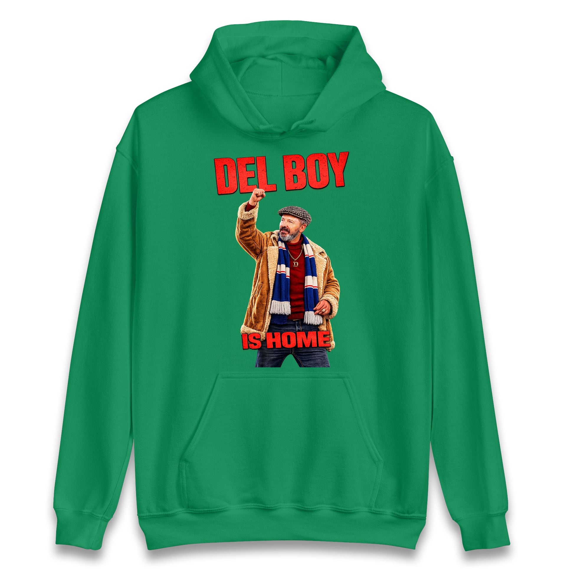 Derek McInnes Rangers Del Boy Football Hoodie 
