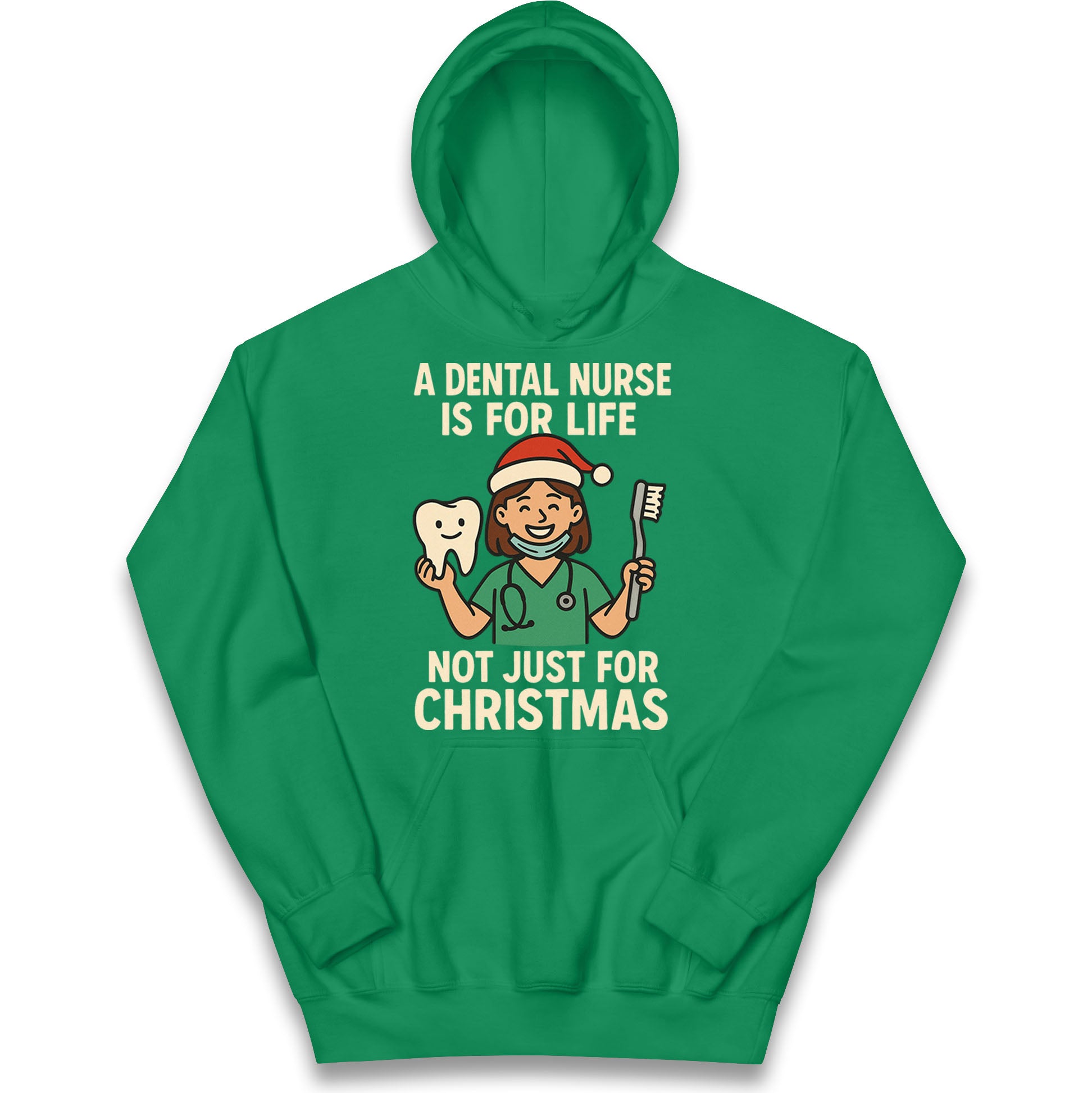 Dental Nurse Christmas Kids Hoodie