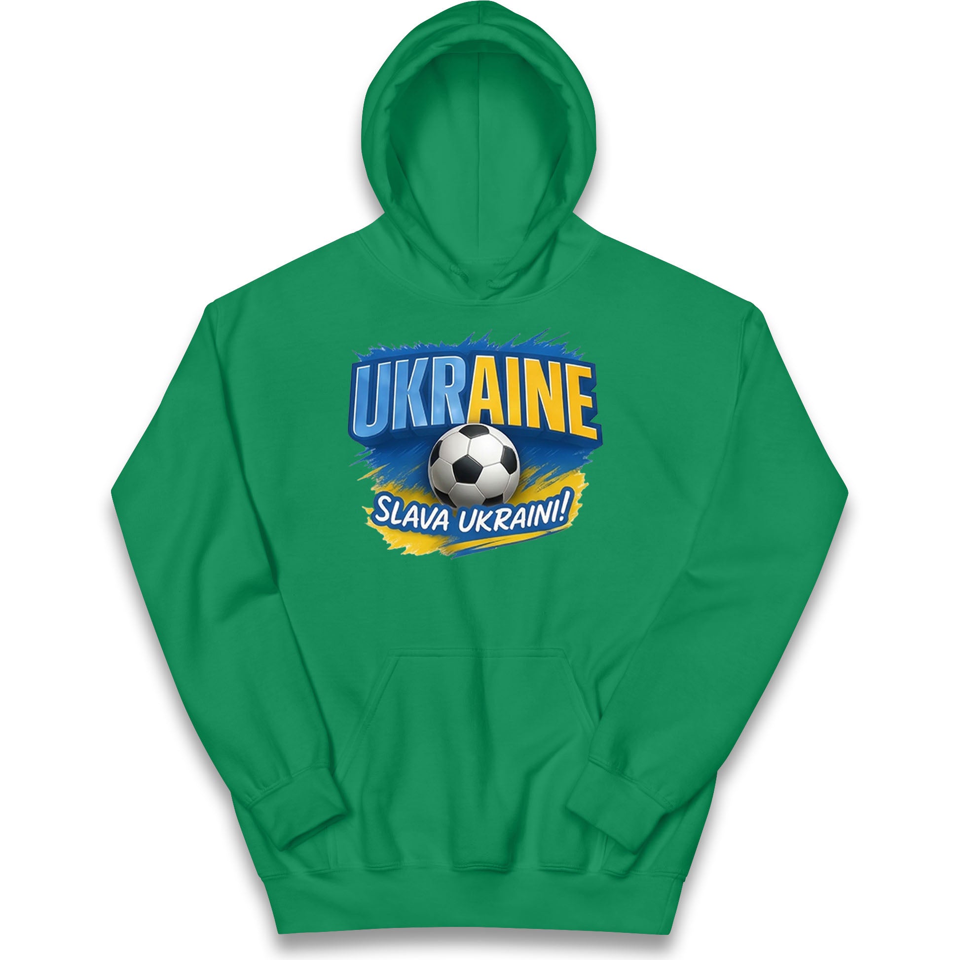 Ukraine Retro World Cup Kids Hoodie