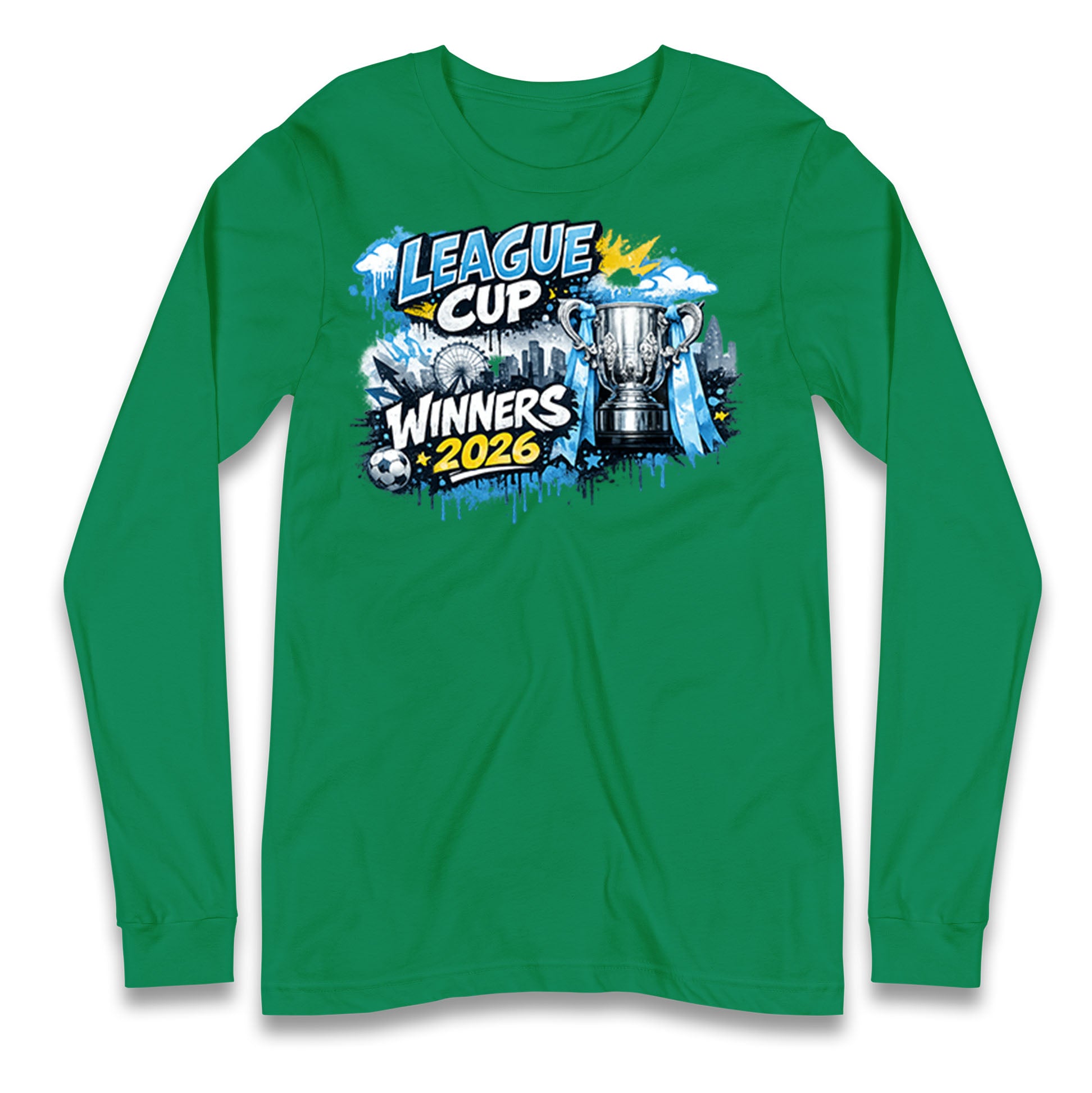 Man City League Cup Winners 2026 Longsleeve T Shirt