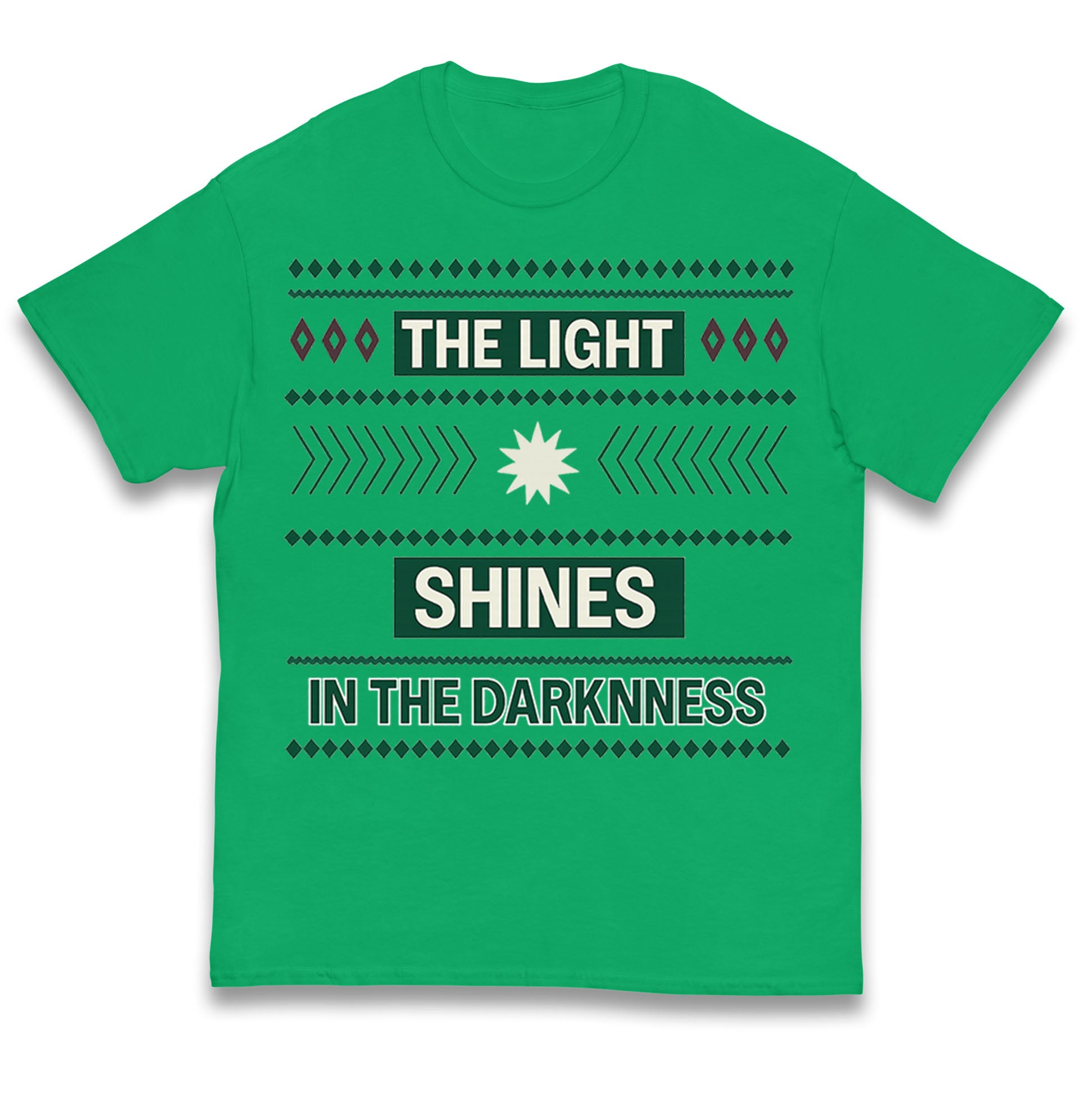 The Light Shines in the Darkness Kids T Shirt