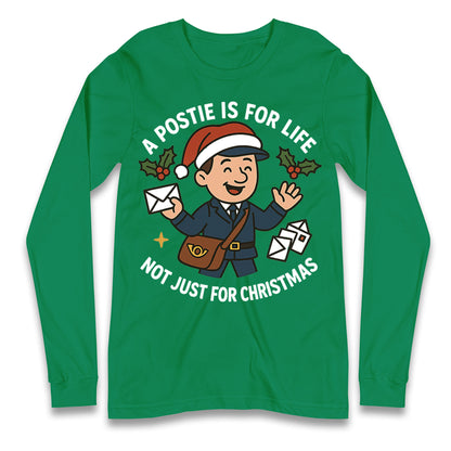 Postie Christmas Longsleeve T Shirt