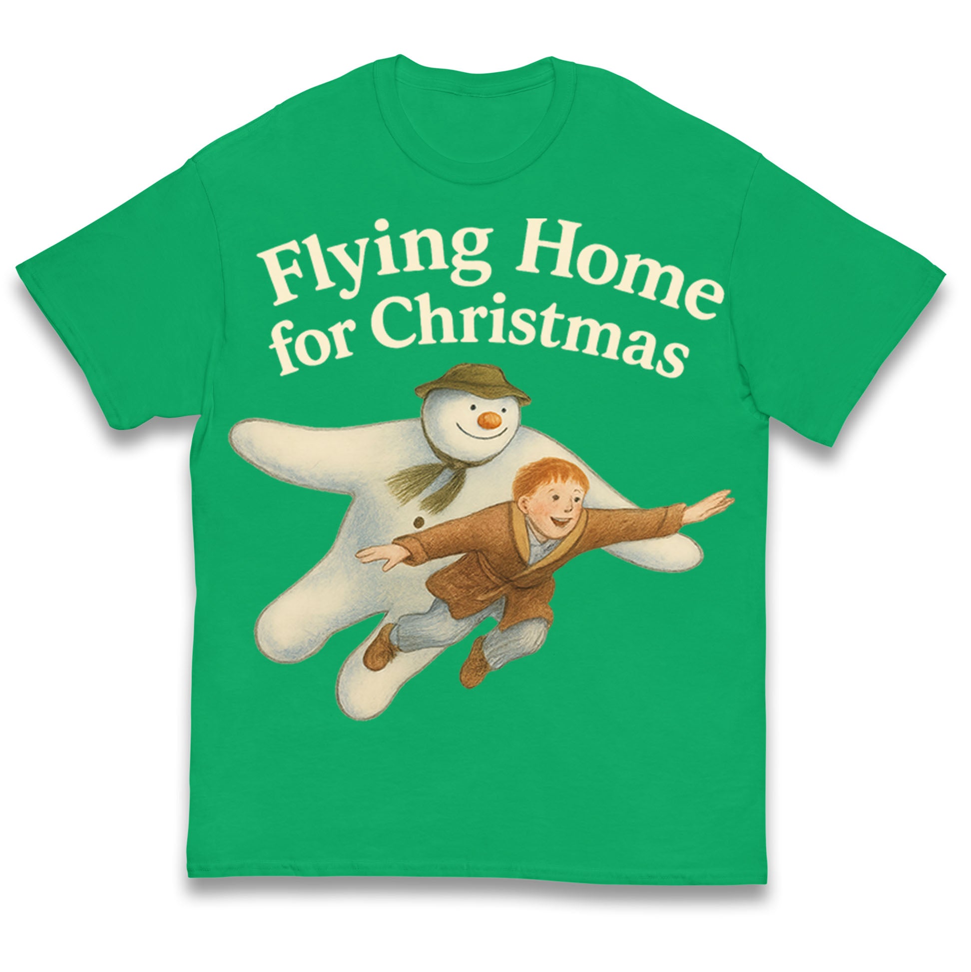 The Snowman Movie Christmas Kids T Shirt