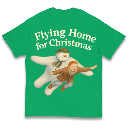 The Snowman Movie Christmas Kids T Shirt
