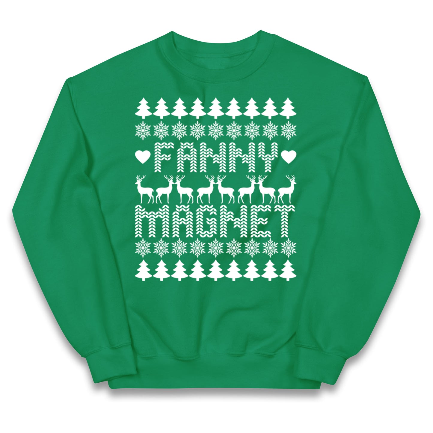 Fanny Magnet Christmas Kids Jumper