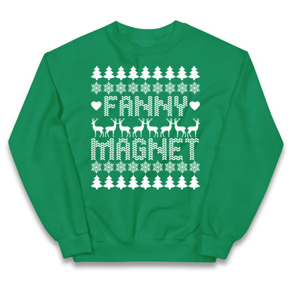 Fanny Magnet Christmas Kids Jumper