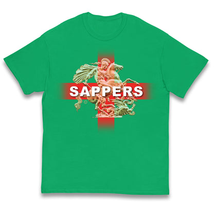 Royal Engineers Sappers England Kids T Shirt 
