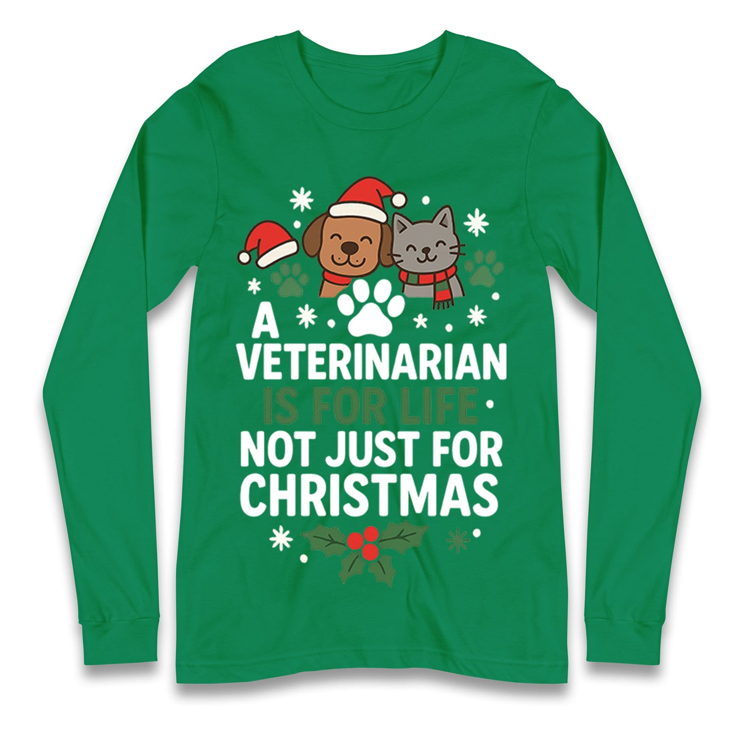 Veterinarian Christmas Longsleeve T Shirt