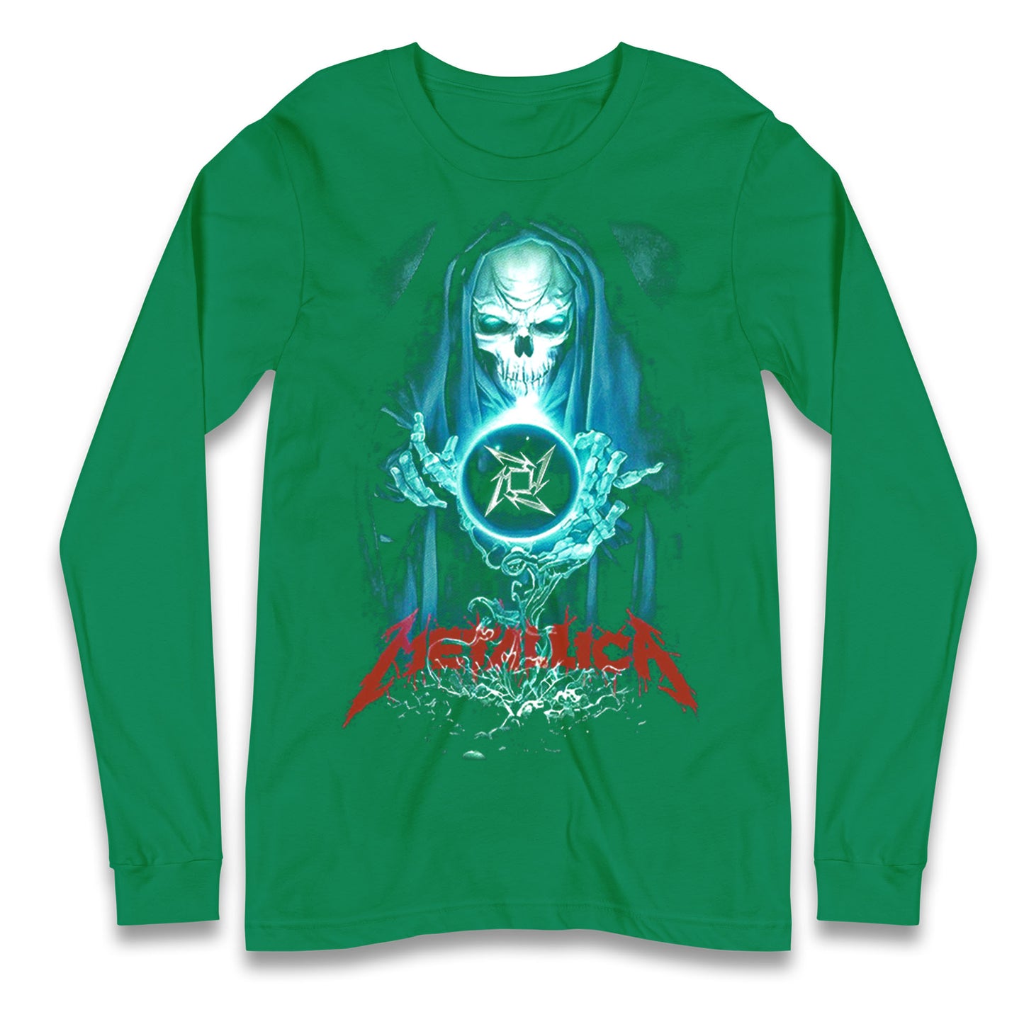 Metallica Skellington Sorcerer Longsleeve T Shirt