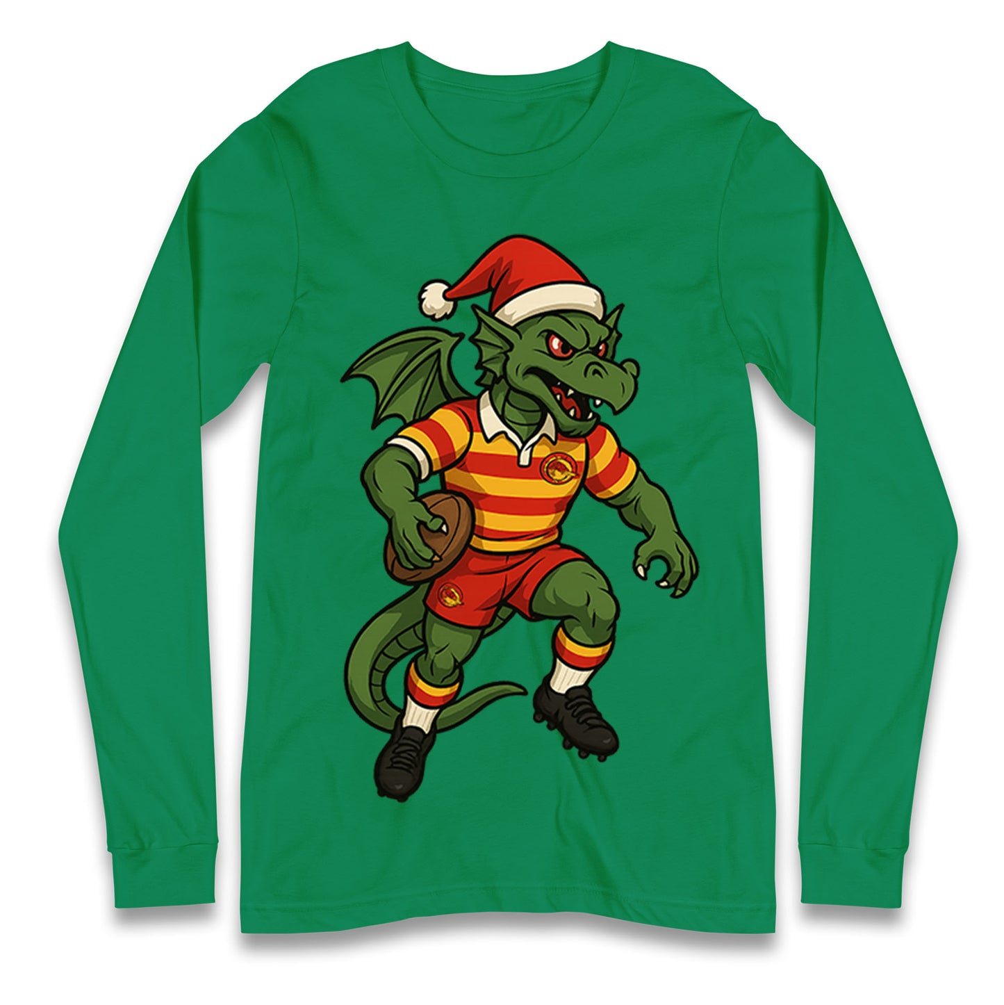 Catalans Dragons Christmas Longsleeve T Shirt