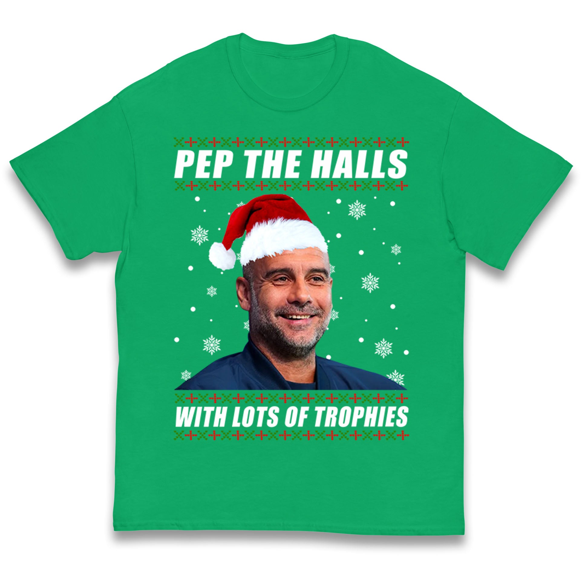 Pep Guardiola Christmas Kids T Shirt