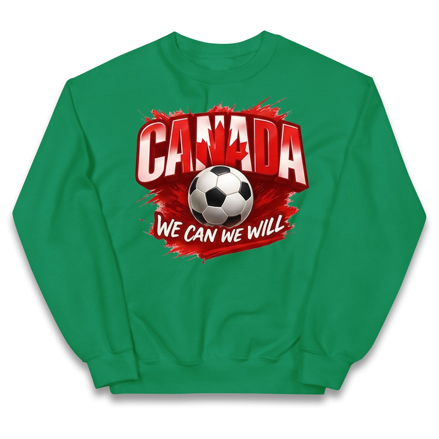 Canada Retro World Cup Kids Jumper