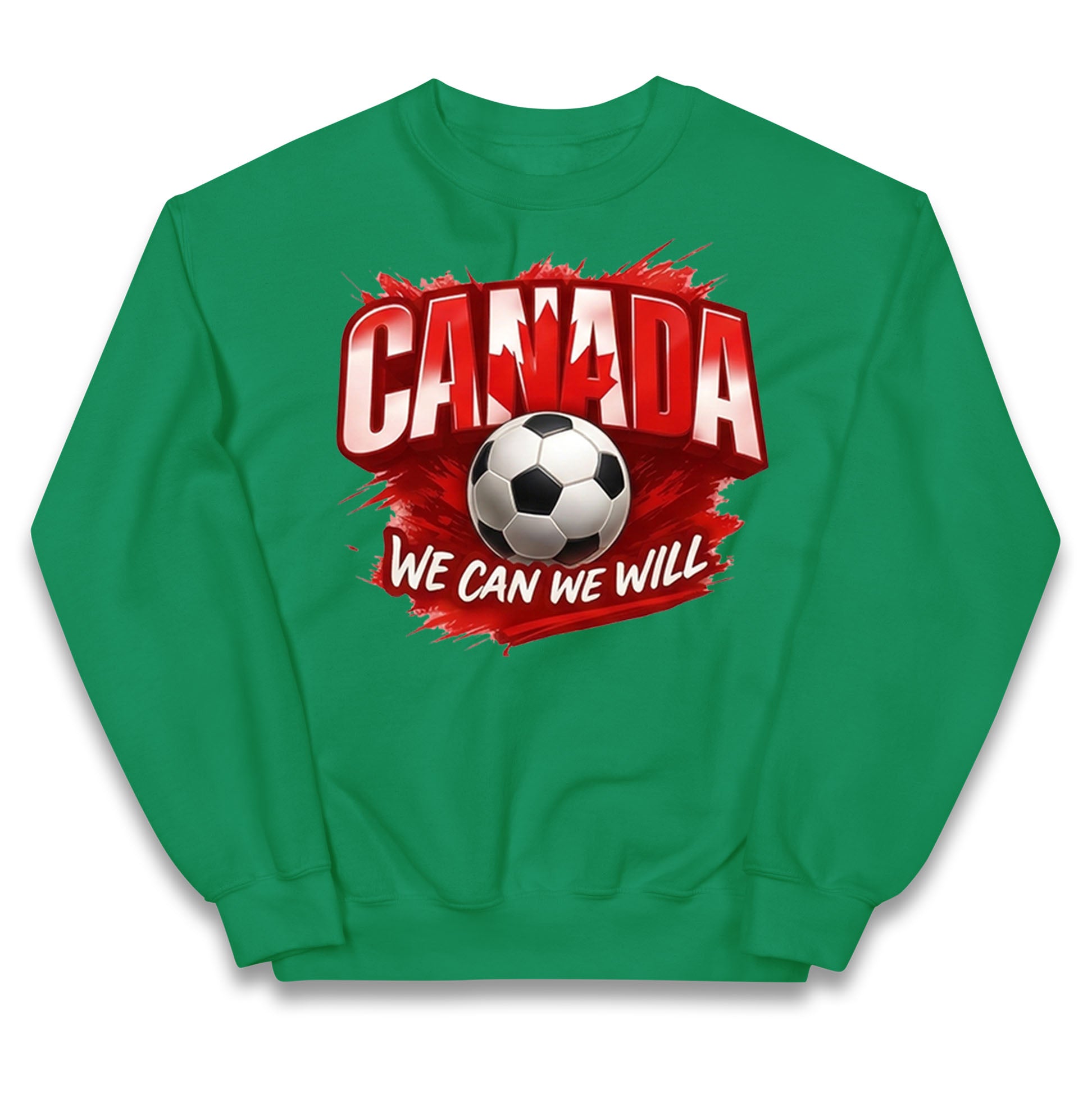 Canada Retro World Cup Kids Jumper
