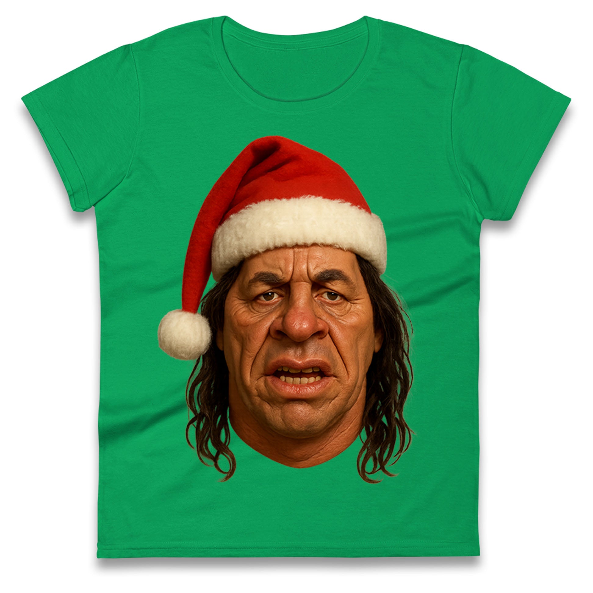 Bret Hart Christmas Ladies T Shirt