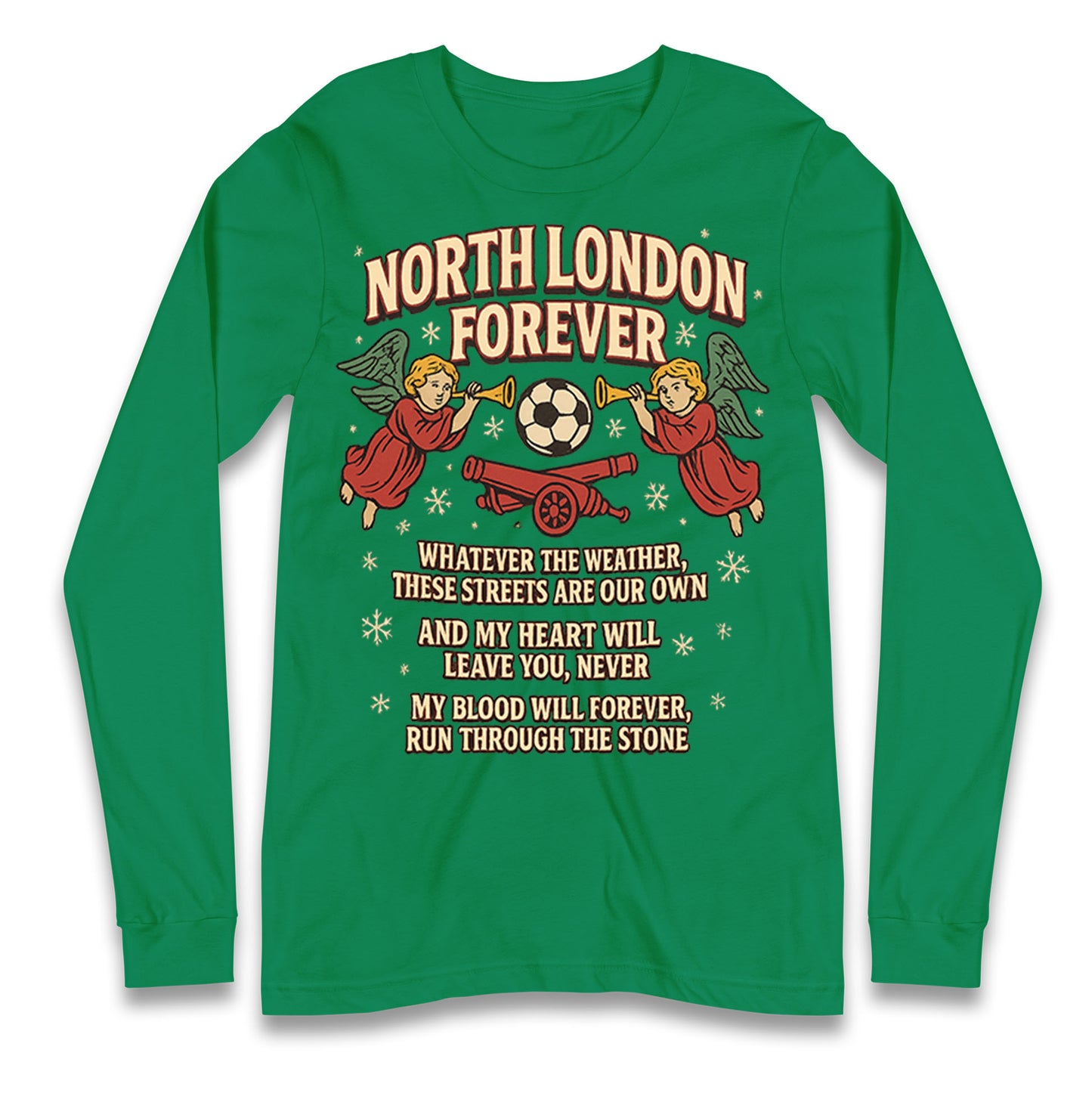 North London Forever Arsenal Christmas Long Sleeve Shirt