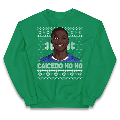 Moises Caicedo Christmas Kids Jumper