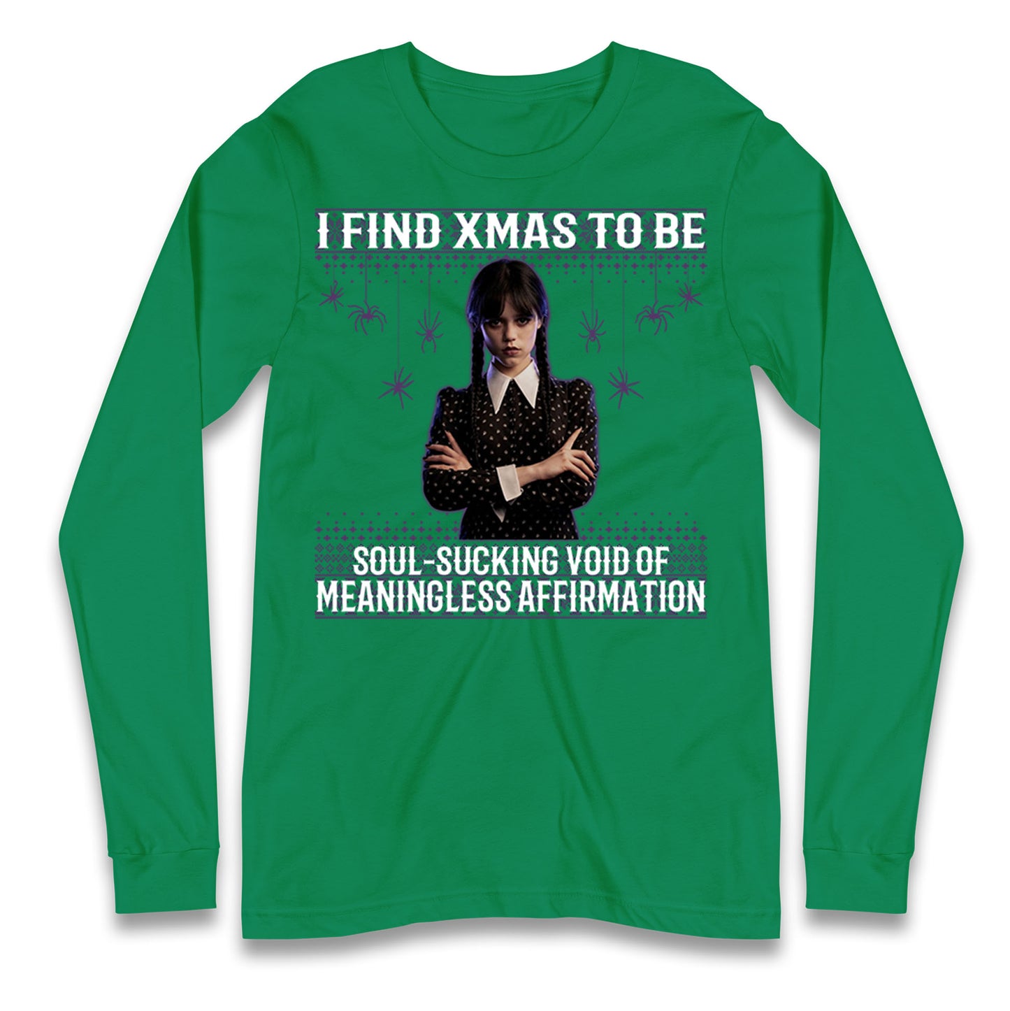 Wednesday Christmas Longsleeve T Shirt