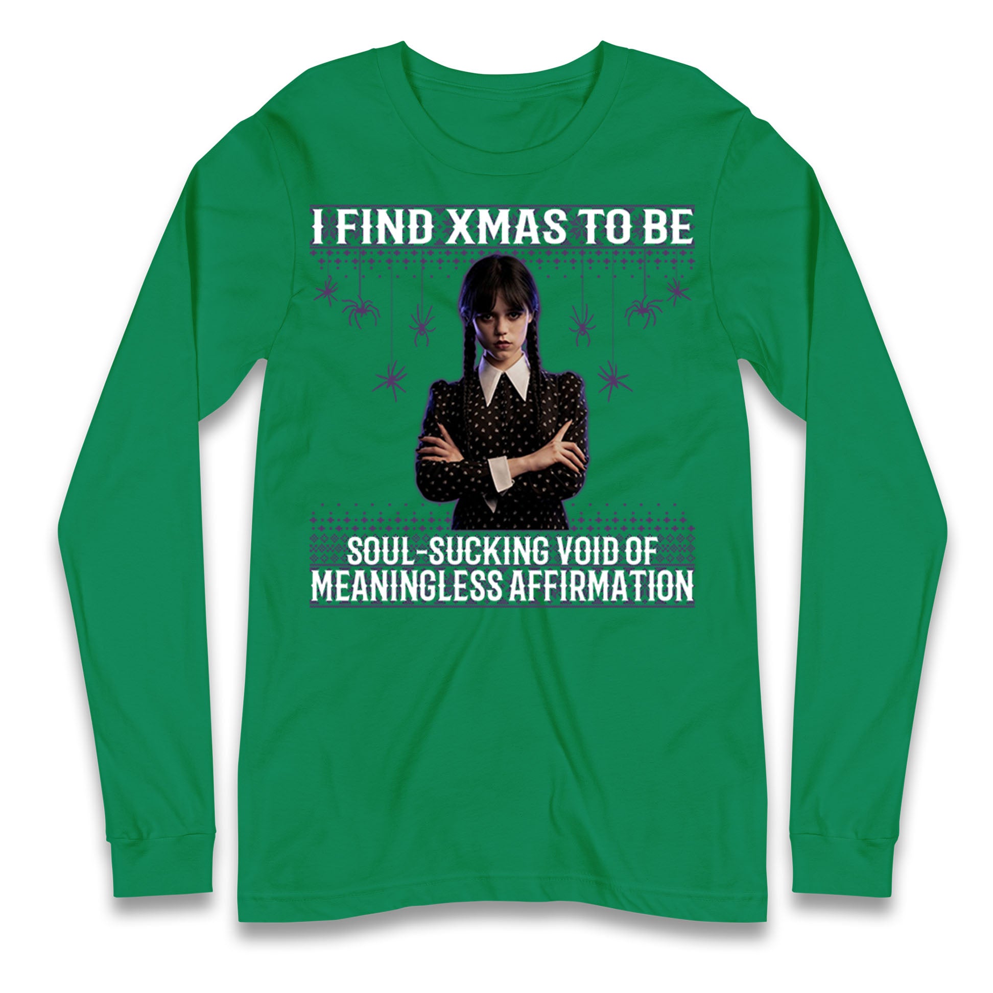 Wednesday Christmas Longsleeve T Shirt