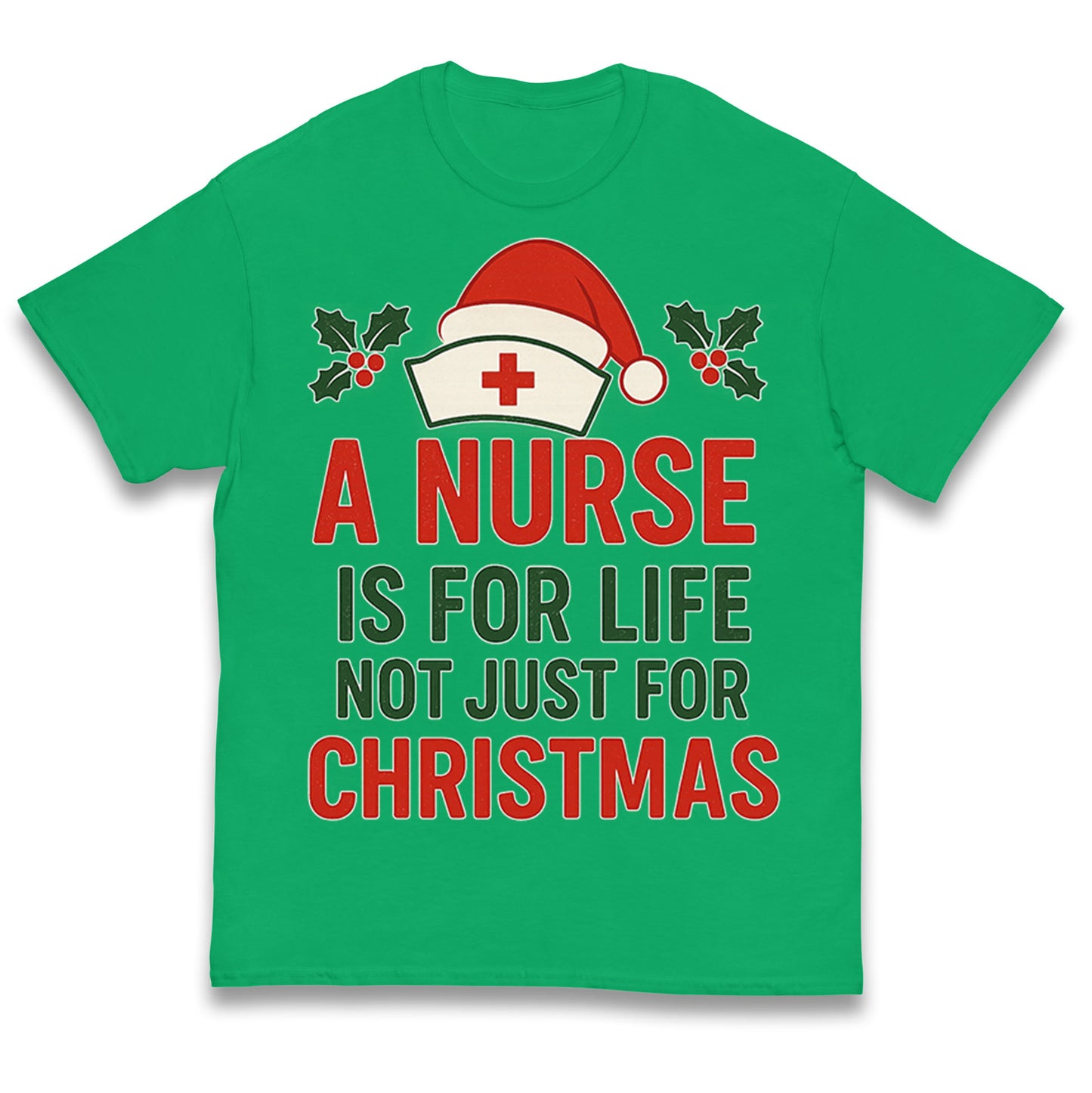 Nursing Christmas Kids T Shirt