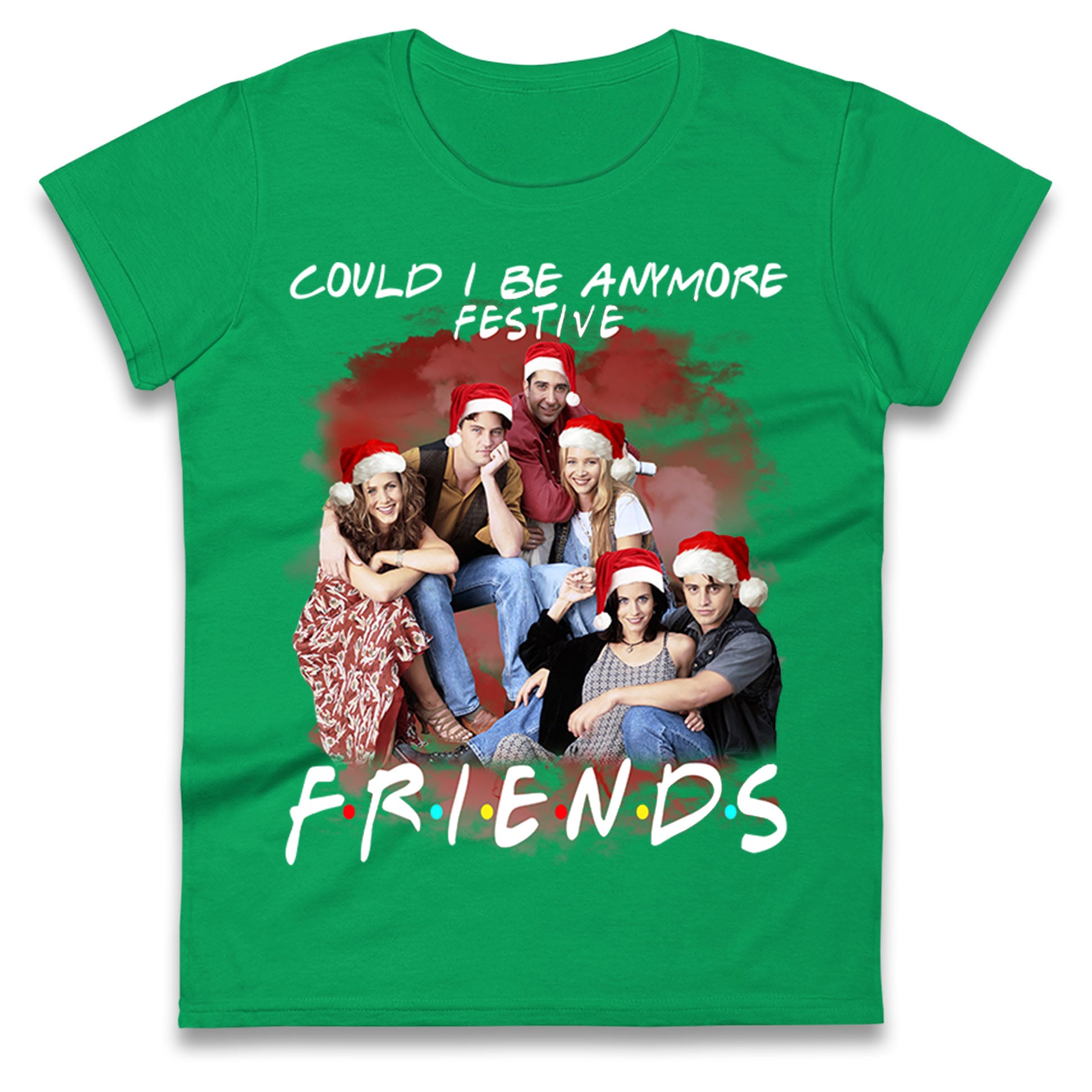 Friends Christmas Ladies T Shirt