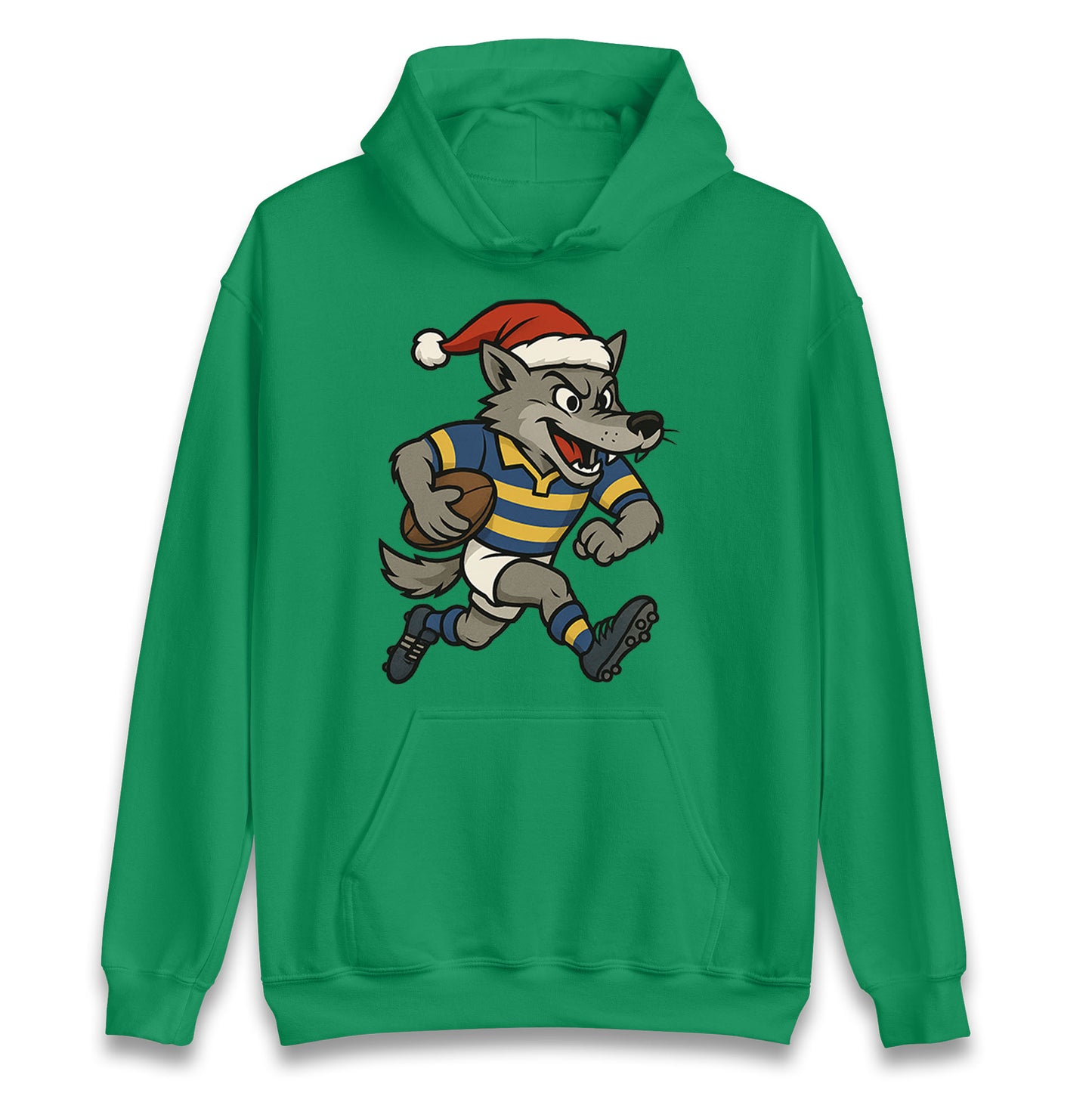 Warrington Wolves Christmas Hoodie
