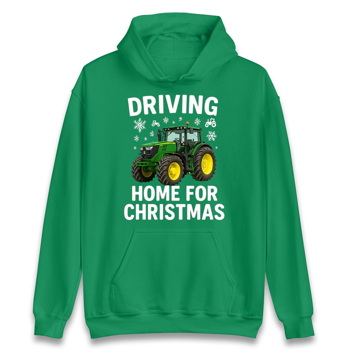 John Deere Tractor Christmas Hoodie 