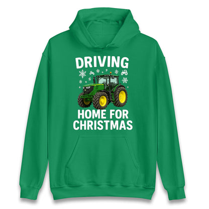 John Deere Tractor Christmas Hoodie 