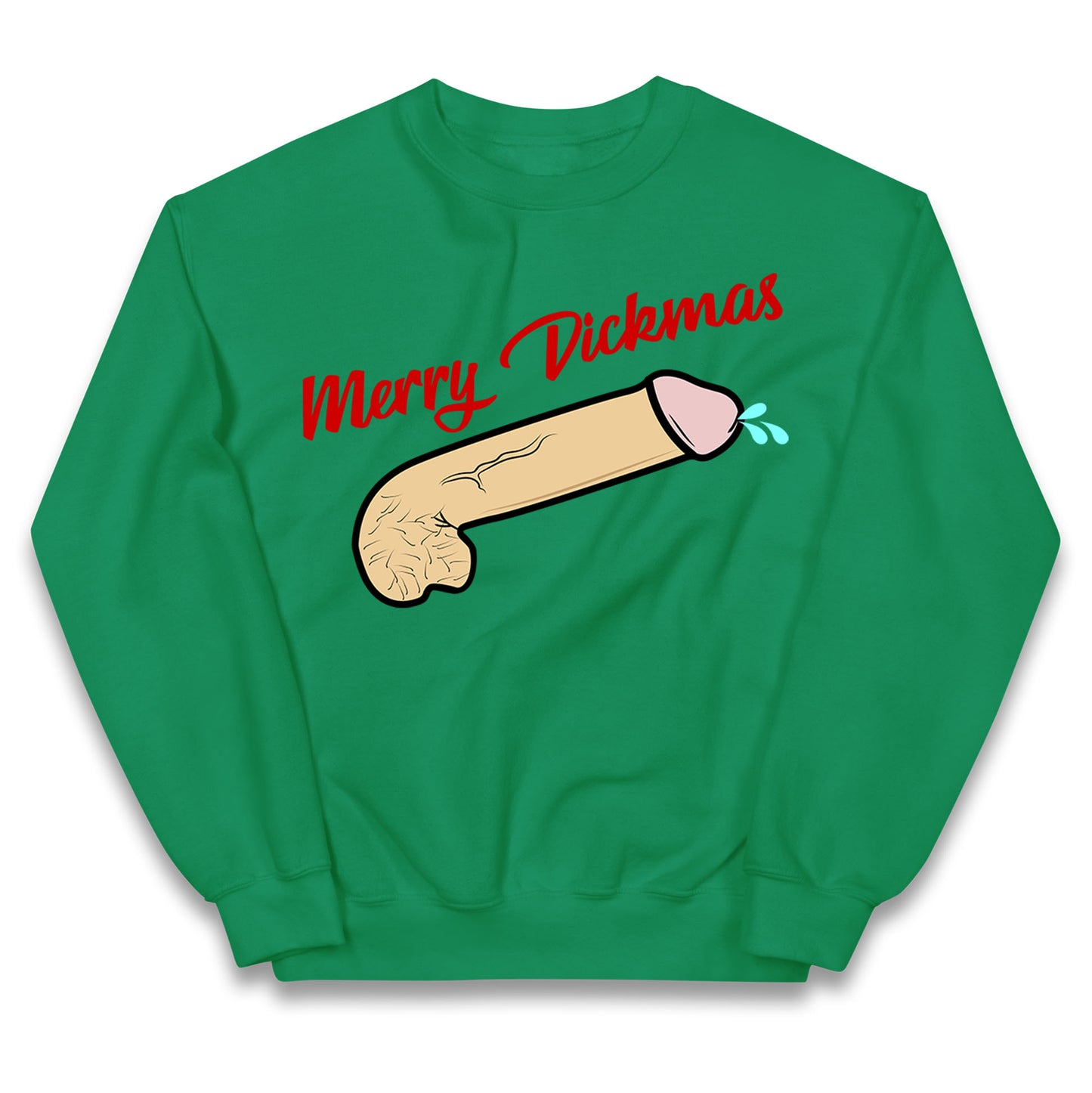 Merry Dickmas Funny Jumper