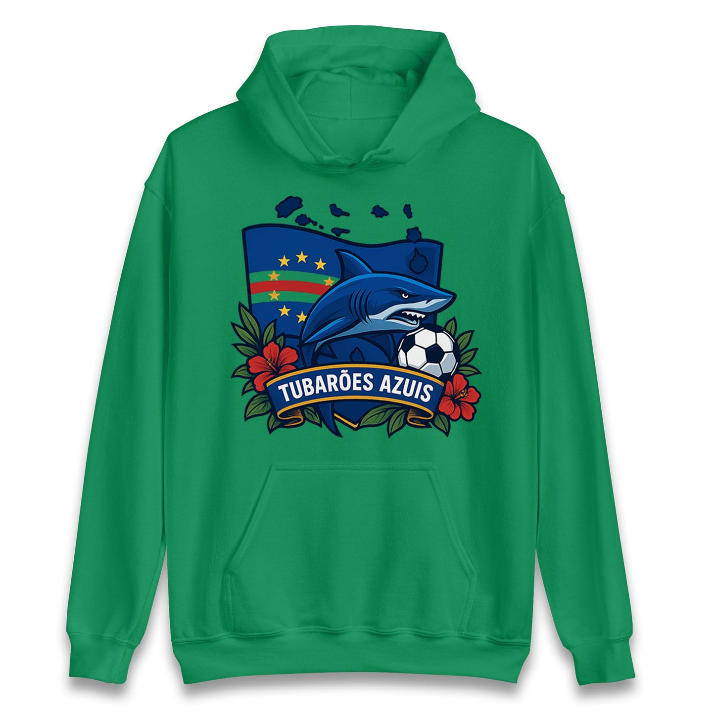 Cape Verde Football Hoodie 