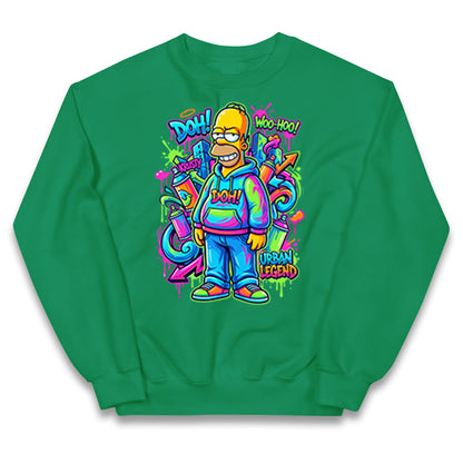 Homer Simpson Kids Jumper