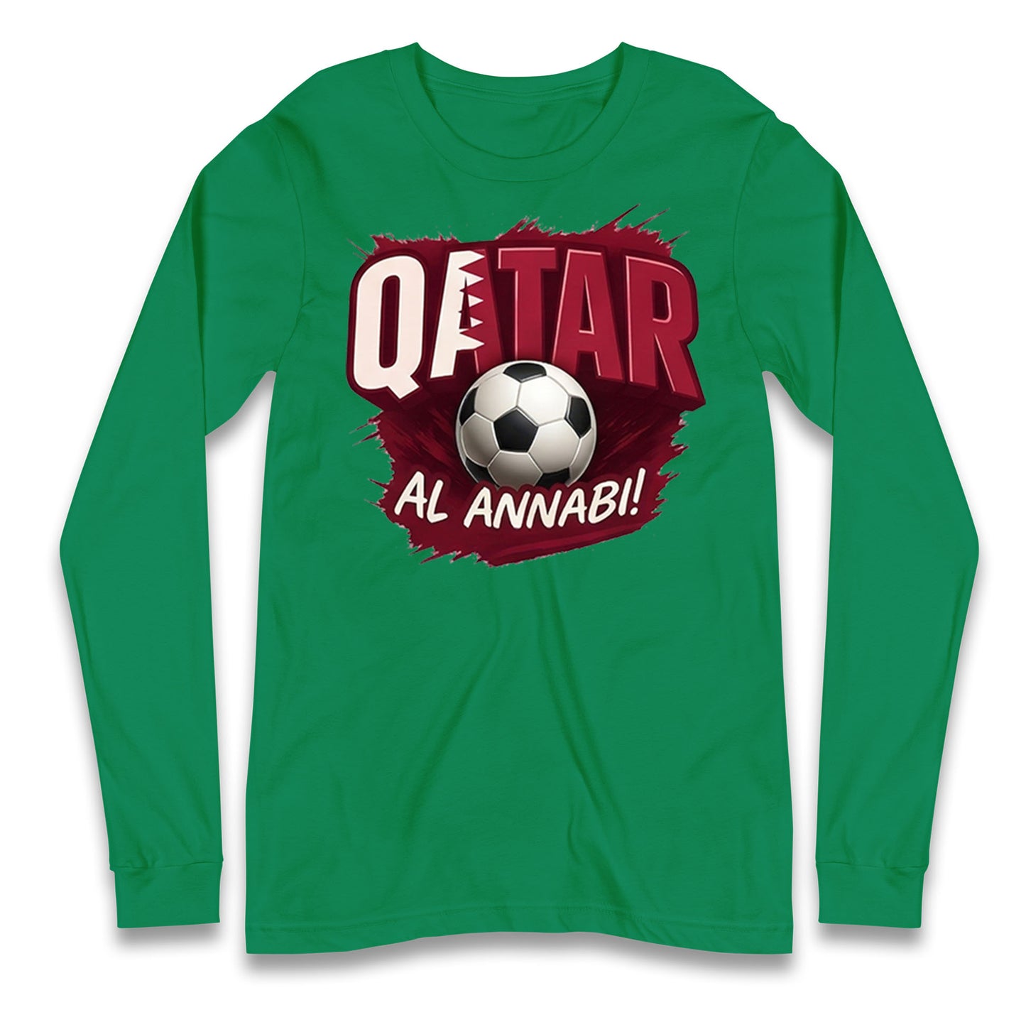 Qatar Retro World Cup Longsleeve T Shirt