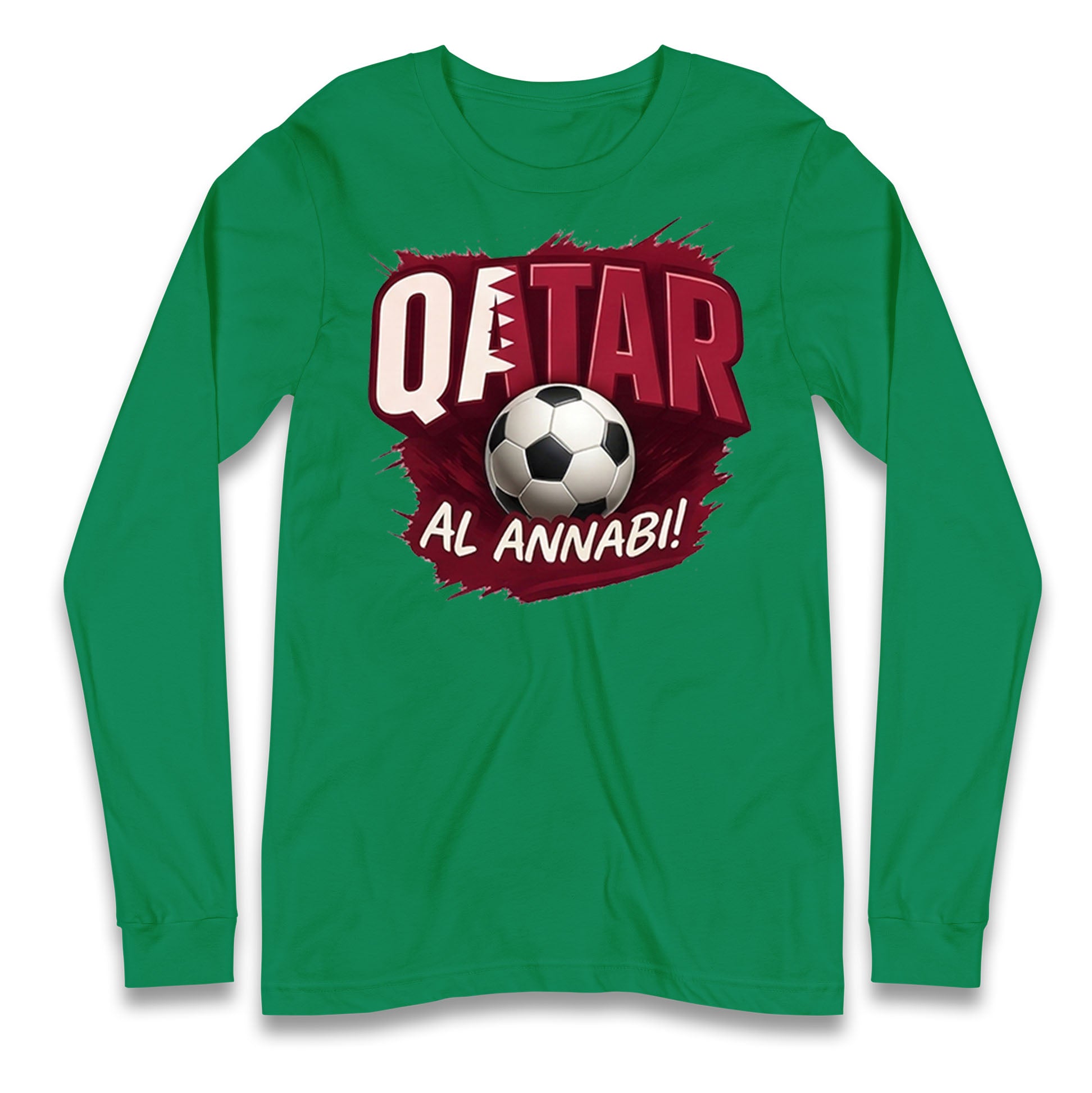 Qatar Retro World Cup Longsleeve T Shirt