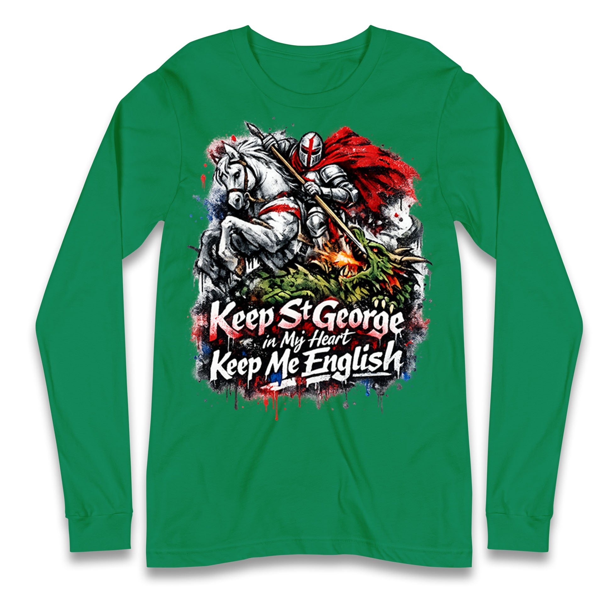 St gorges CrossLongsleeve T Shirt