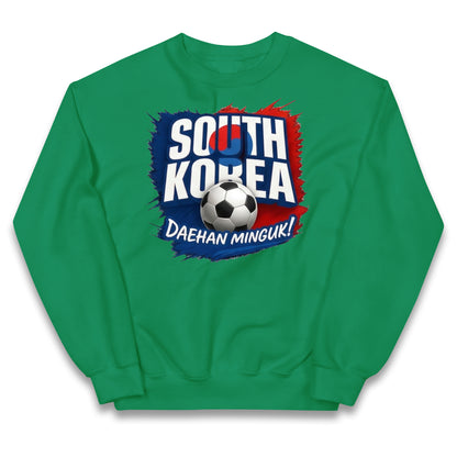 South Korea Football Kids Jumper