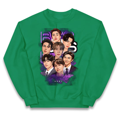 BTS K POP Kids Jumper
