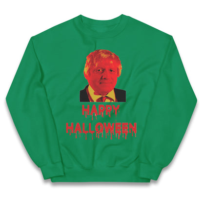 Boris Johnson Happy Halloween Jumper
