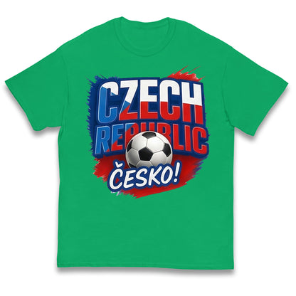 Czech Republic Kids T Shirt